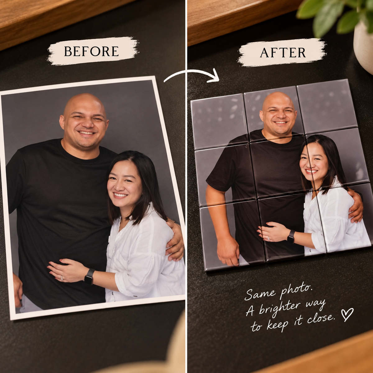 The Big Picture | 2×2 Photo Puzzle Magnets